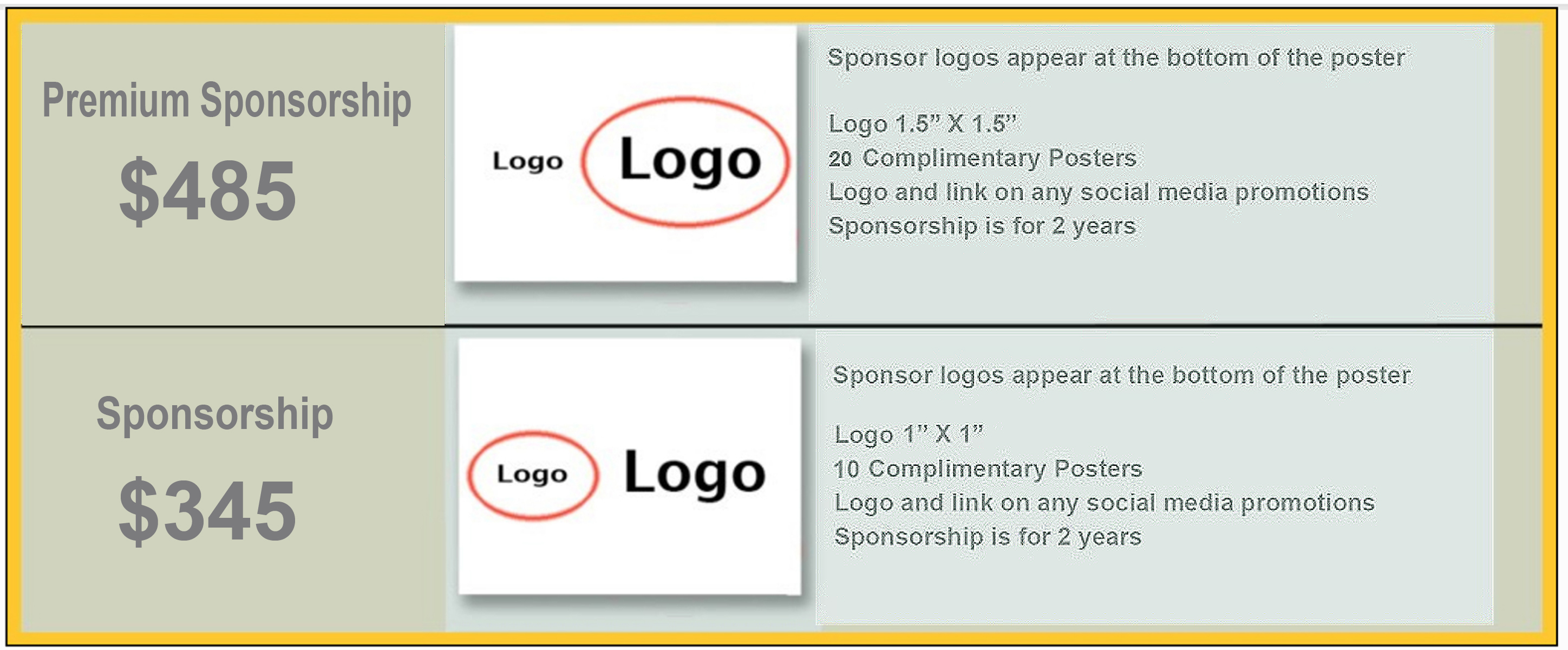 Sponsorship Rates 2024/2025 | Illustrating California